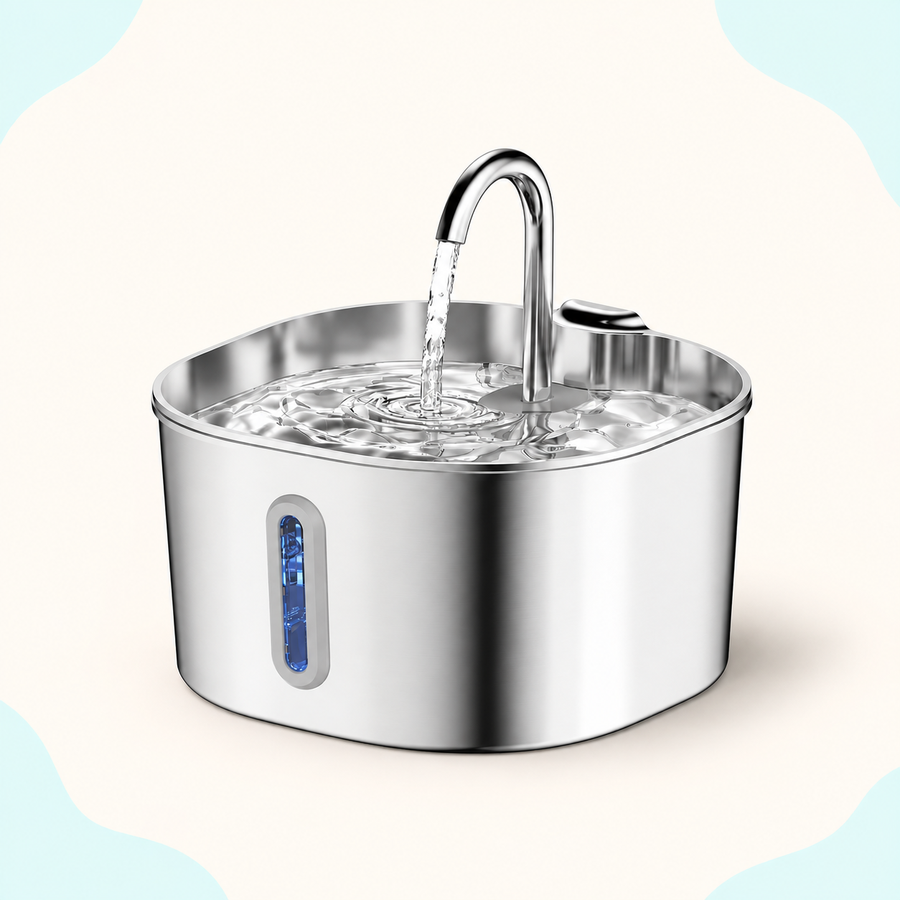 FlowPaw™ 2.2L Motion-Sensor Pet Fountain