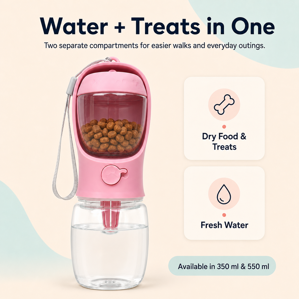 TrekSip 2-in-1 Travel Bottle