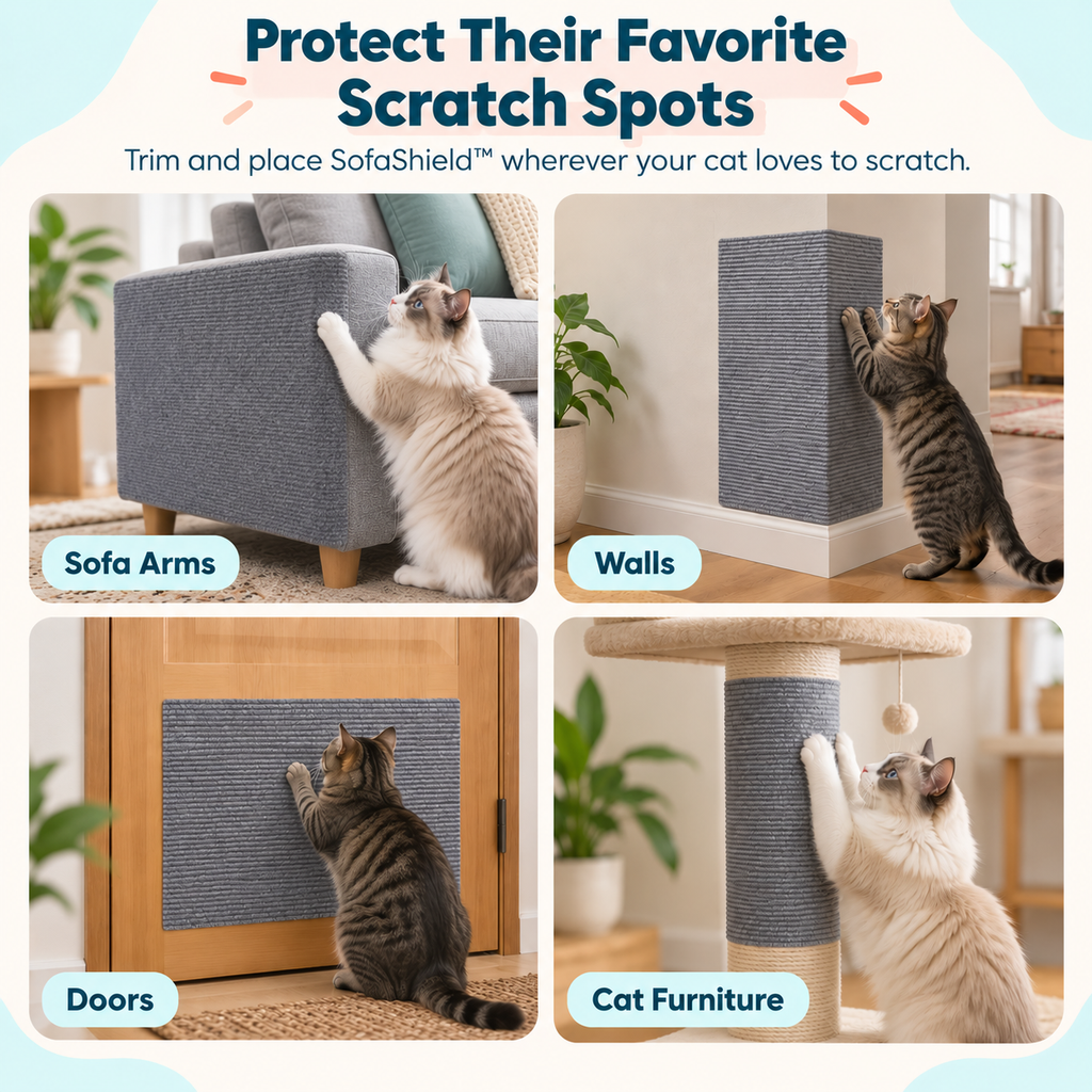 SofaShield™ Cat Scratch Protector