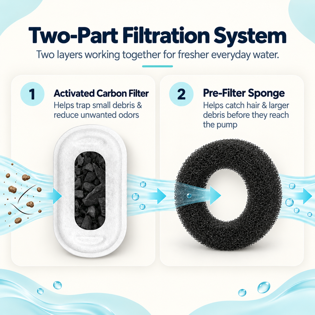 FlowPaw™ Filter Refill Pack – 4 Filter Sets