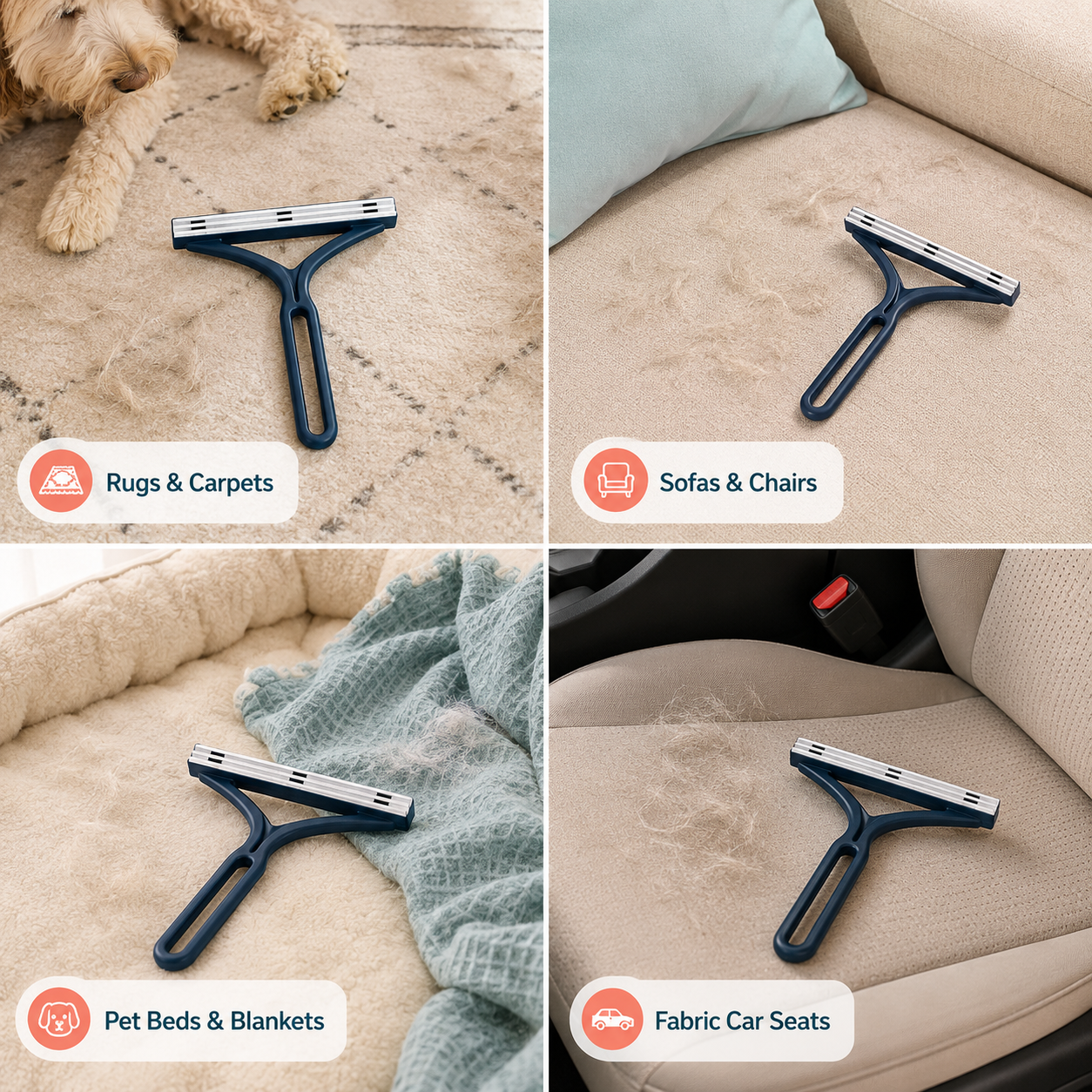 FurLift™ Reusable Pet Hair Remover